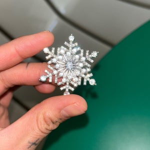 샤이니 블링블링 스핀 눈꽃 골프 볼 마커 볼마크 골프마커 5종세트