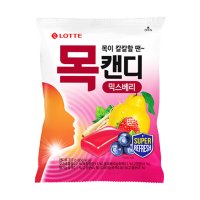 롯데 목캔디 대용량 믹스베리 217g / 1봉