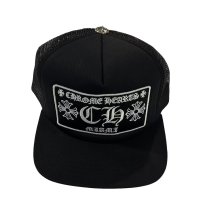 크롬하츠 모자 트러커 캡 Chrome Hearts Miami Exclusive Trucker Hat Black