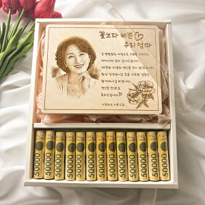 우드액자 용돈박스 환갑 어버이날 부모님 생신 이벤트 서프라이즈 선물