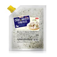 로젠치즈 대파베이컨크림치즈 1kg(알싸한대파 짭조름한베이컨)