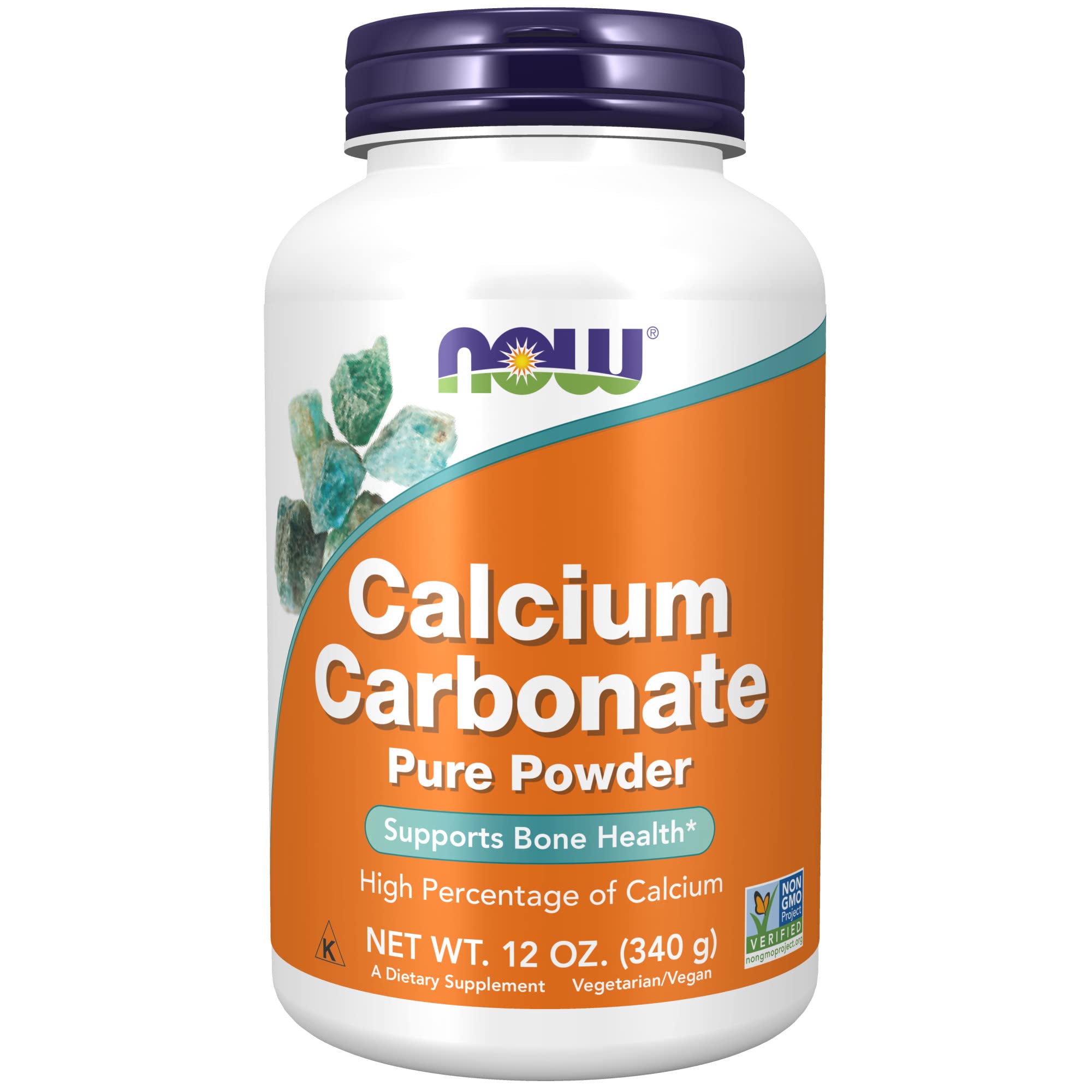 나우 <b>탄산칼슘 파우더</b> 340g Calcium Carbonate