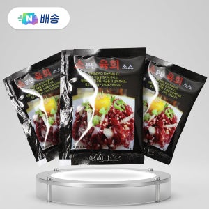 소문난 육회소스 간장맛 40g, 100개