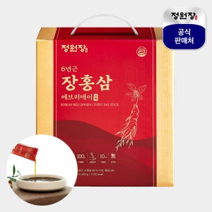 장홍삼 홍삼정 에브리데이 홍삼 스틱 진액 100포 부모님 수험생 선물 1kg, 1개