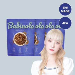 마로셀 수제그래놀라 고단백 홈메이드 히밥 MADE 그래놀라 바비놀라 4EA