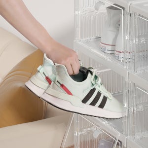 오라플 신발보관함 아크릴 정리대 정리함 투명 박스 슈케이스 3단