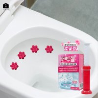 홈데코 자동 변기세정젤 화장실 변기 냄새제거 클리너 젤리 꽃 벚꽃향