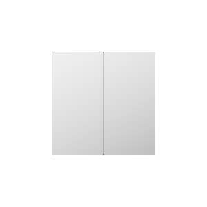 D8 Series 화이트 2회로 유럽형 강전 스위치(3로) 더엠알네트웍스