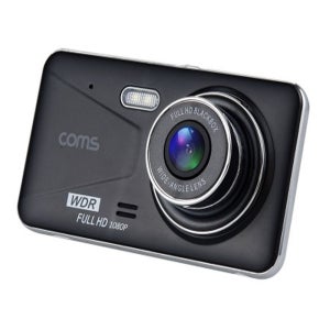 풀HD 차량용 2.4형 블랙박스 자동차 시거잭 음성녹음 2채널 전 후방 카메라 내장형 마이크