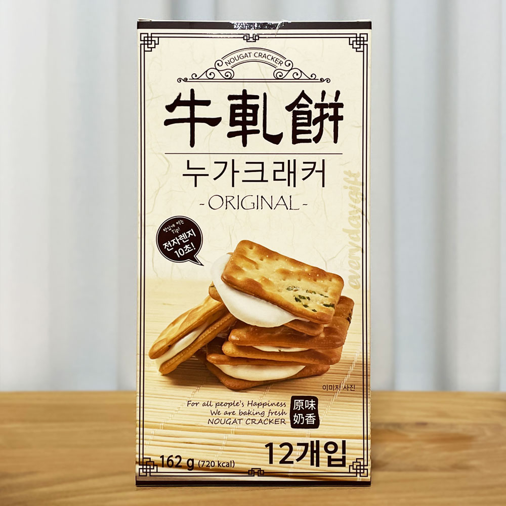 대만 과자 간식 NOUGAT CRACKER 누가크래커