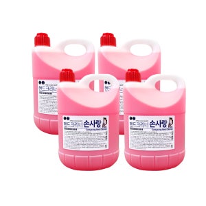 핸드워시 4L x 4개 대용량 거품비누 물비누