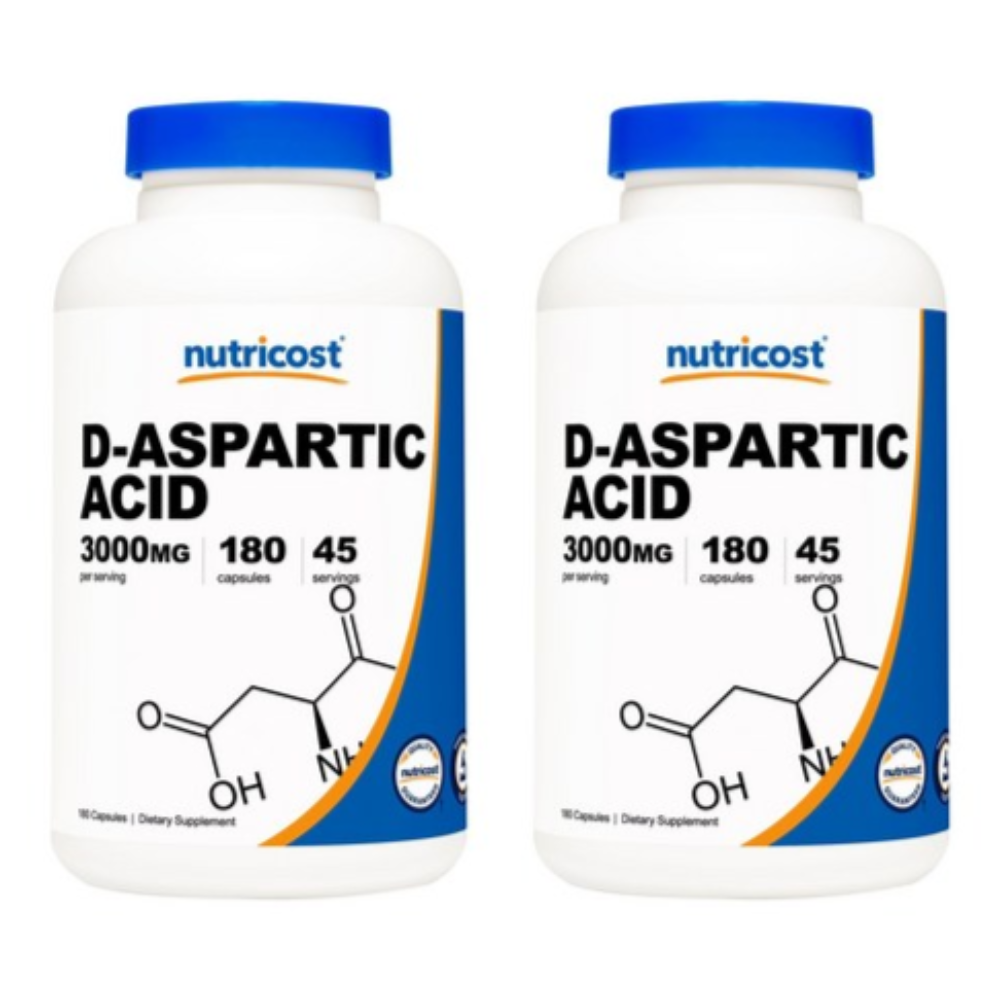 뉴트리코스트 D<b>아스파르트산</b> 3000mg 180캡슐 2세트