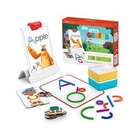 Osmo - iPad용 Little Genius 스타터 키트 교육용 학습 게임 4개 3-5세 파닉스 및 창의력 STEM 장난감 어린이, 남아 여아용 선물 3세 4세 5세 미취학 아