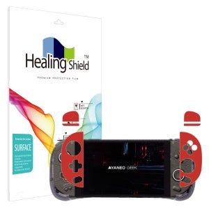 AYANEO GEEK 컨트롤러 트리거 버튼 레드 외부보호필름 세트