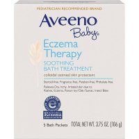 Aveeno Baby 아비노 베이비 엑지마 테라피 수딩 배스 트리트먼트 오트밀 입욕제 무향 5개입 2팩