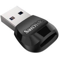 SanDisk 모바일메이트 USB 3.0 마이크로SD 카드리더기 블랙 (SDDRB531GN6NN)