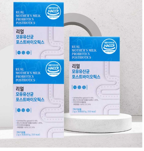 모유유산균 락토바실러스가세리 프리미엄 포스트바이틱스 프로바이오틱스 rgg lgg 3박스