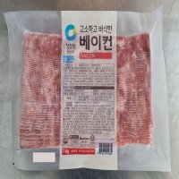 청정원 고소하고바삭한베이컨 1kg 냉동 / 베이컨,베이컨말이