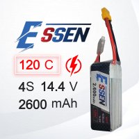 이센 ESSEN 2600mAh 4셀 14.8V 120C 배터리