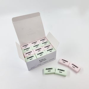 개별포장 X, 대용량 화랑 미니지우개(점보, 디자인, 네모나) 60개입