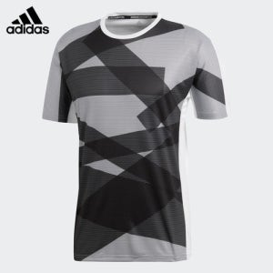아디다스 배드민턴티셔츠 테이프티 남성 CF4828 그레이