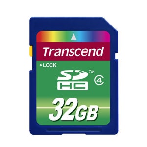 트랜샌드 SDHC Class4 32GB 메모리카드 SD메모리