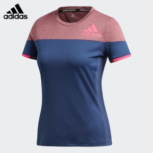 아디다스 배드민턴티셔츠 컬러블티 여성 CF4804 노블인디고