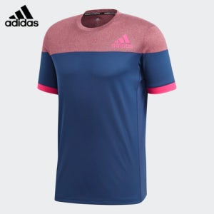 아디다스 배드민턴티셔츠 컬러블티 남성 CF4800 노블인디고