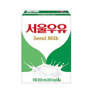 서울우유 멸균 흰우유 200ml (24팩)