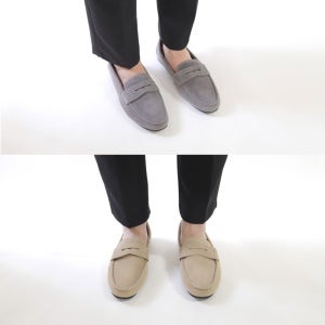 남자 드라이빙 슈즈 남성 로퍼 구두 캐주얼화 스웨이드 커플 소가죽 발편한 로퍼