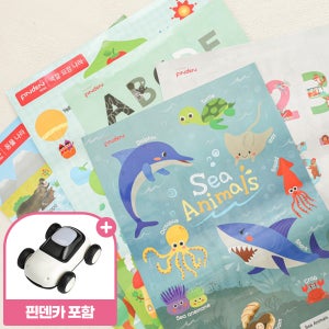 핀덴 아기감성 포스터 5종 SET + 핀덴카