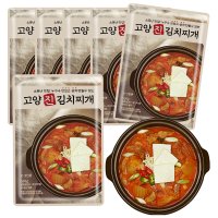 고양진 김치찌개 밀키트 짜글이 레토르트 520g 6팩