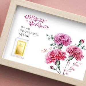 어뮤 카네이션 골드바 0.5g 3.75g(한돈)