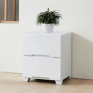 테리 미니 서랍장 화이트 450 2단