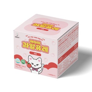 배마마 국산 과일 퓨레 (100gx2개입) 떠먹는 사과 간식