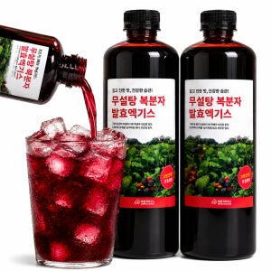(무설탕) 26년 고창 토종 복분자엑기스+복분자즙 2포 900g, 2개