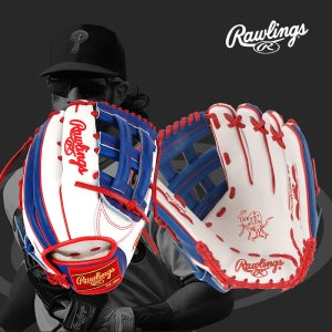 롤링스 HOH 하퍼 어센틱 리미티드 에디션 외야 GH2PROBH34-WR 화이트/블루