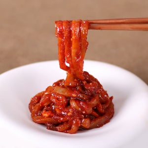 저염식 국내제조 오징어젓갈 500g 저염 오징어젓