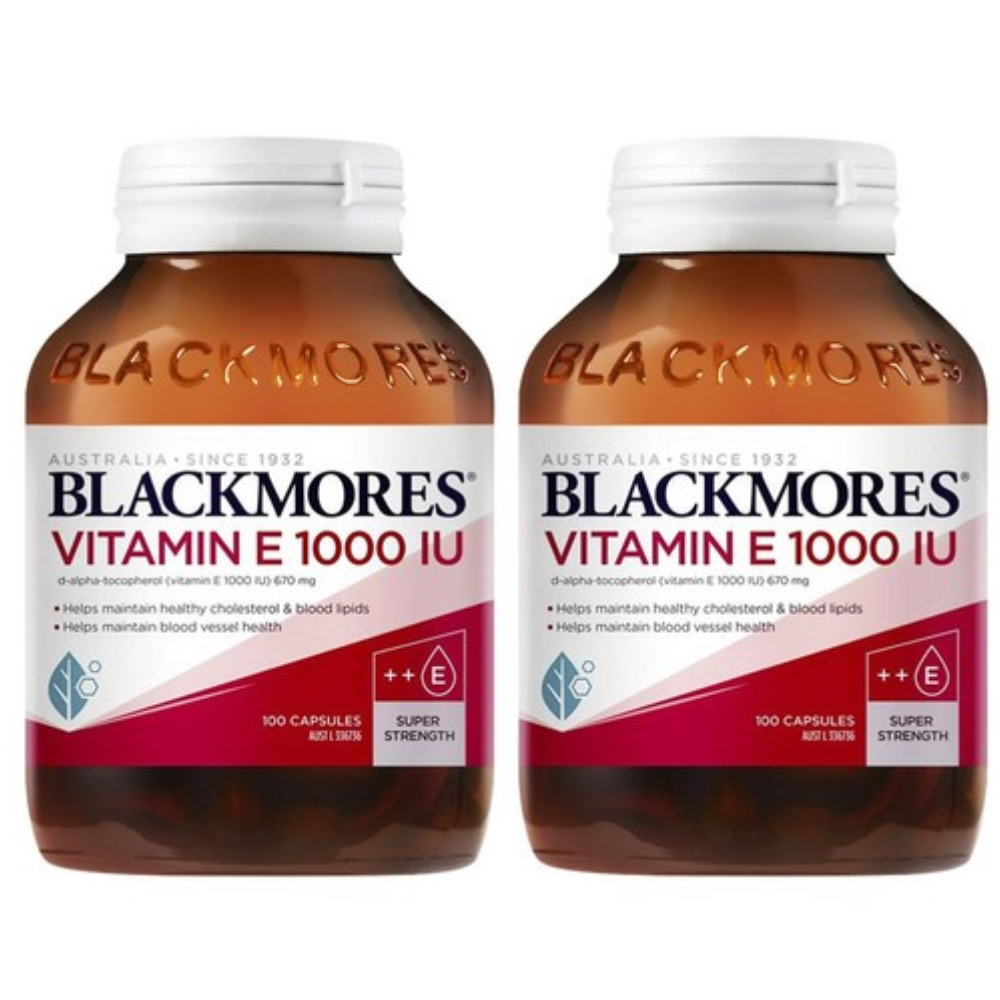 <b>블랙모어스 비타민E</b> 1000IU 100캡슐 2세트