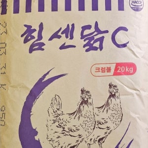 병아리, 닭 사료 [우성 힘센닭20Kg] 크럼블 /3주령 /출하