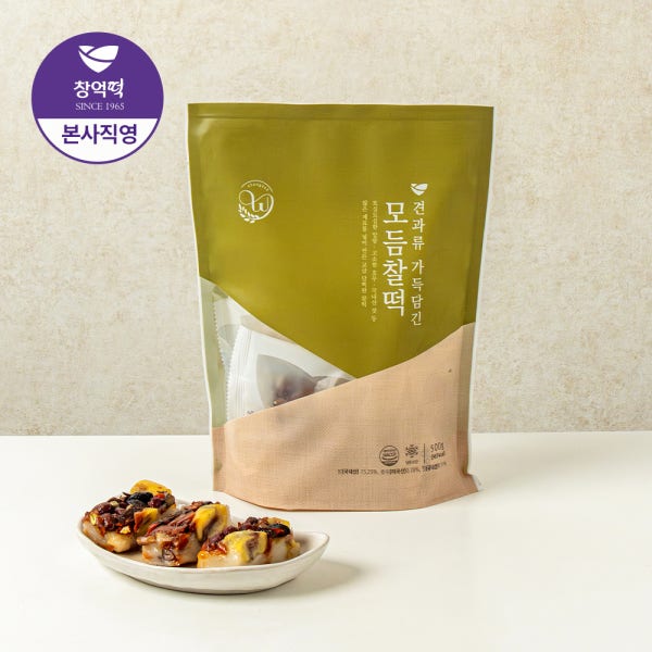 창억떡 모듬찰떡 영양찰떡 500g