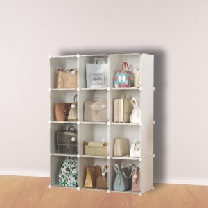 옷정리트레이 옷장수납방법 투명리빙박스 수납 보관함 가방정리대 폴딩박스