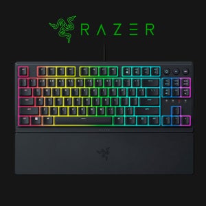 [레이저 코리아] 레이저 오나타 V3 TKL 맴브레인 게이밍 키보드 KR 자석 팜레스트