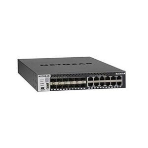 NETGEAR [M4300-12X12F] XSM4324S 10G 기가 24포트 스택형 매니지드 L3 관리형 스위치(12포트 10G LAN+12포트 SFP+)