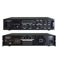 KANALS LH-140 로우 하이타입겸용 4구역(하이)구간방송 140W / 로우280W 2채널스테레오 USB 팬텀파워 에코 뮤직조절