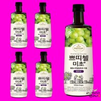 쁘띠첼 미초 청포도 900ml 5개 마시는식초 식초다이어트