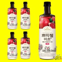 쁘띠첼 미초 석류맛 900ml 5개 마시는식초 식초다이어트