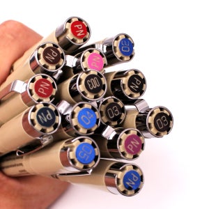 사쿠라 피그마 마이크론 캘리그라피 스케치 드로잉펜 01