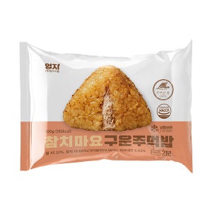 엄지식품 구운 주먹밥 5종 냉동김밥 참치마요, 100g, 1개