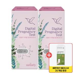 [1+1] 슈얼리 디지털 임신 테스트기 7개입+7개입 임테기